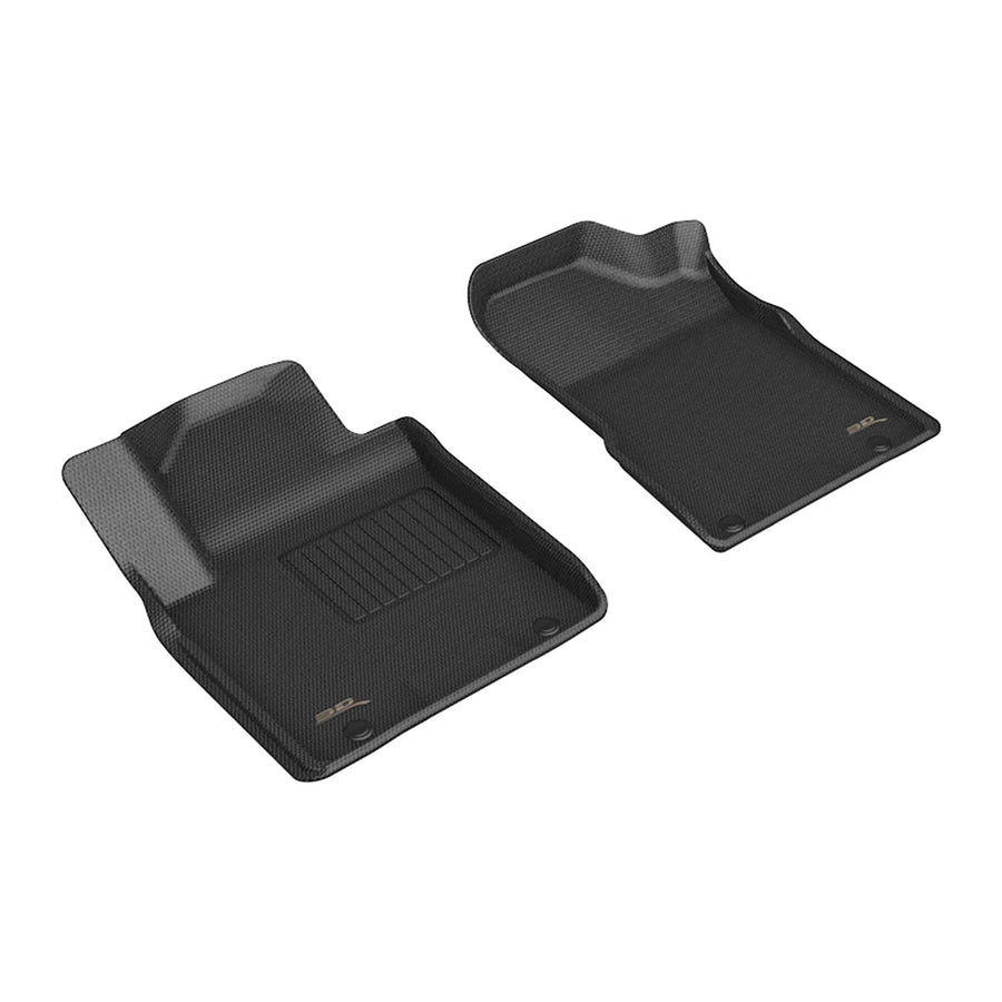 Kagu 3D MAXpider Custom Fit Floor Mat (Black) Compatible with Nissan Armada 2019-2024 - Front Row