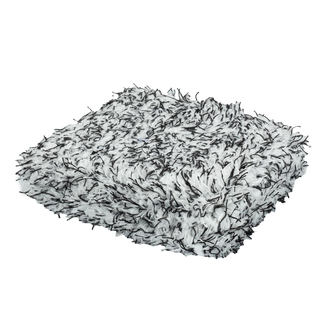 Maxshine Super Fluffy Universal Microfiber Wash Pad | Ergonomic Scratch-Free Car Wash Pad for Wax, Sealants & Glazes | Washable Reusable Microfiber Pad | Auto Detailing & Car Cleaning Tool