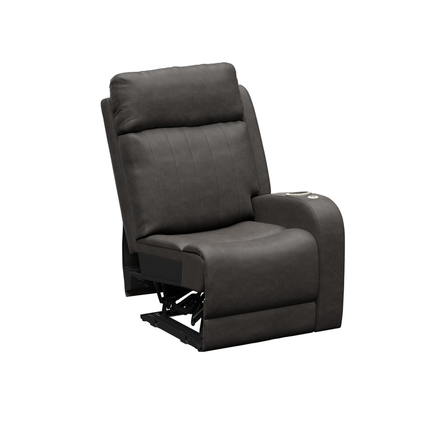 THOMAS PAYNE McCoy Signature Seismic Series RV Theater Seating Left Arm Recliner with Power Adjustable Lumbar, Headrest, Reclining, Heating, Massage, Integrated Cupholder Controls - 2024044201