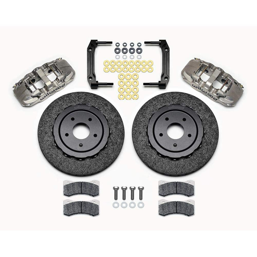 14.00" C/SiC Rotor,AERO6 Dynamic Front Kit,Nickel