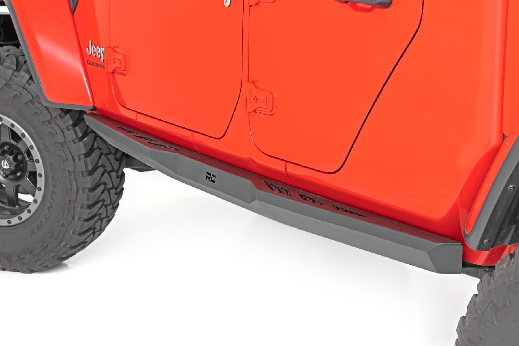 Rough Country Rock Sliders for Jeep Gladiator JT 2020-2022 4WD - 90802