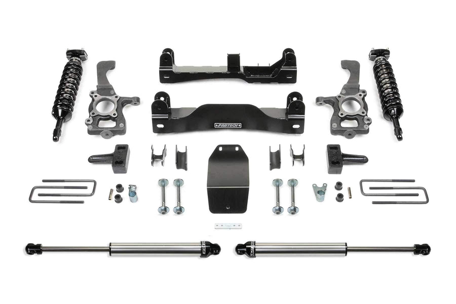Fabtech Performance K2184DL Lift System w/Shocks w/DLSS Shocks 4 in. Lift System w/Shocks