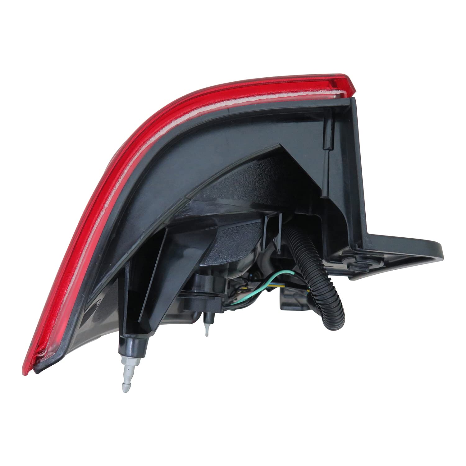 Left TYC Tail Light Assembly Compatible with 2007-2014 GMC Yukon Denali Suv