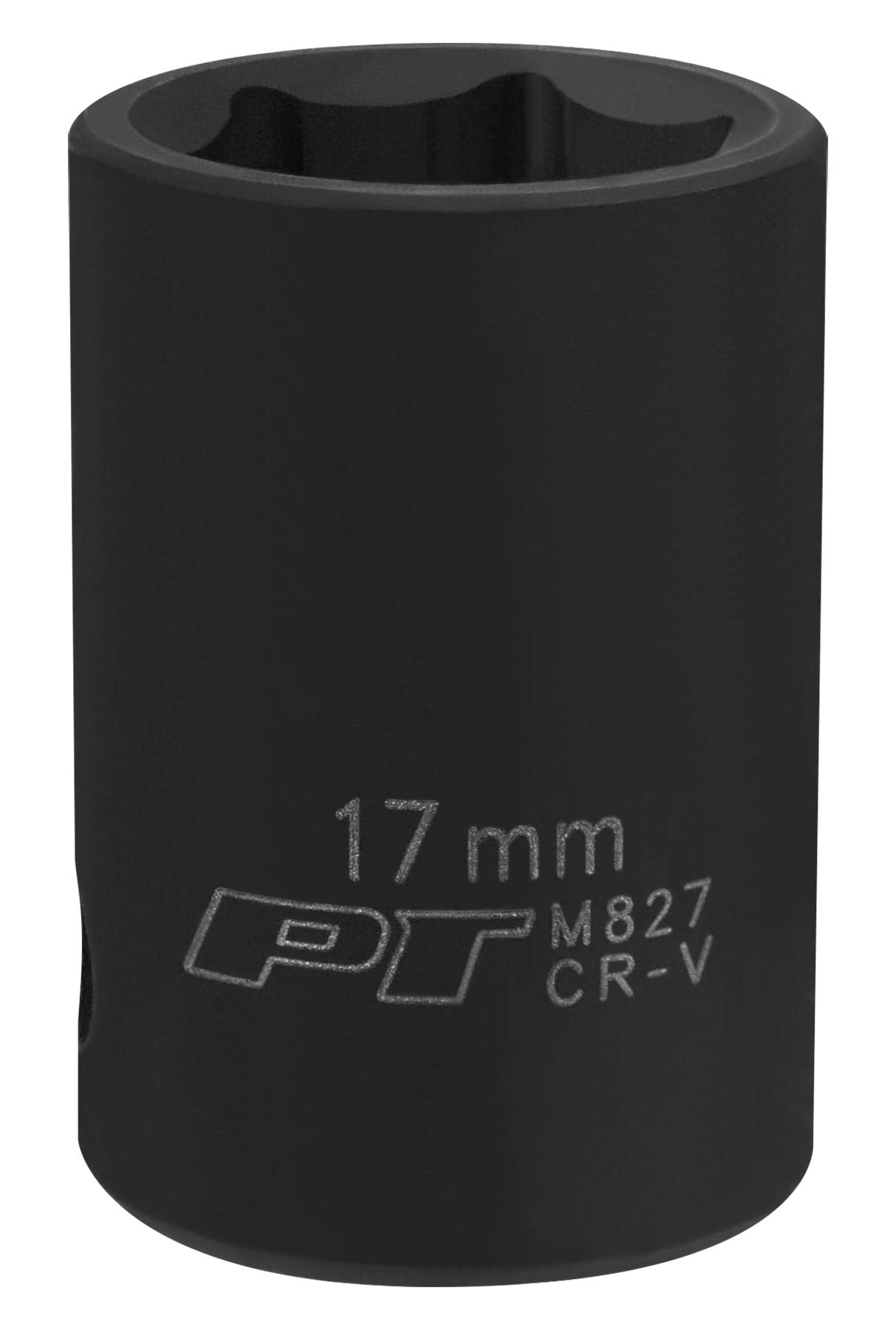 17mm Performance Tool M827 1/2-Inch Drive 6pt Impact Socket for Efficient Bolt Tightening and Loosening in Automotive and Industrial Applications