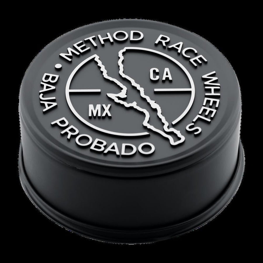 Baja, Method Race Wheels - Cap, 127MM, Push Thru Cap, Black