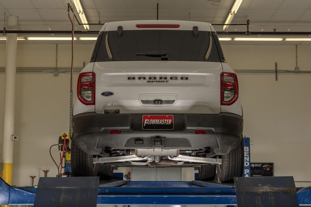 Flowmaster FlowFx 718154 Axle-Back Exhaust Stainless Dual Exit Black Tips