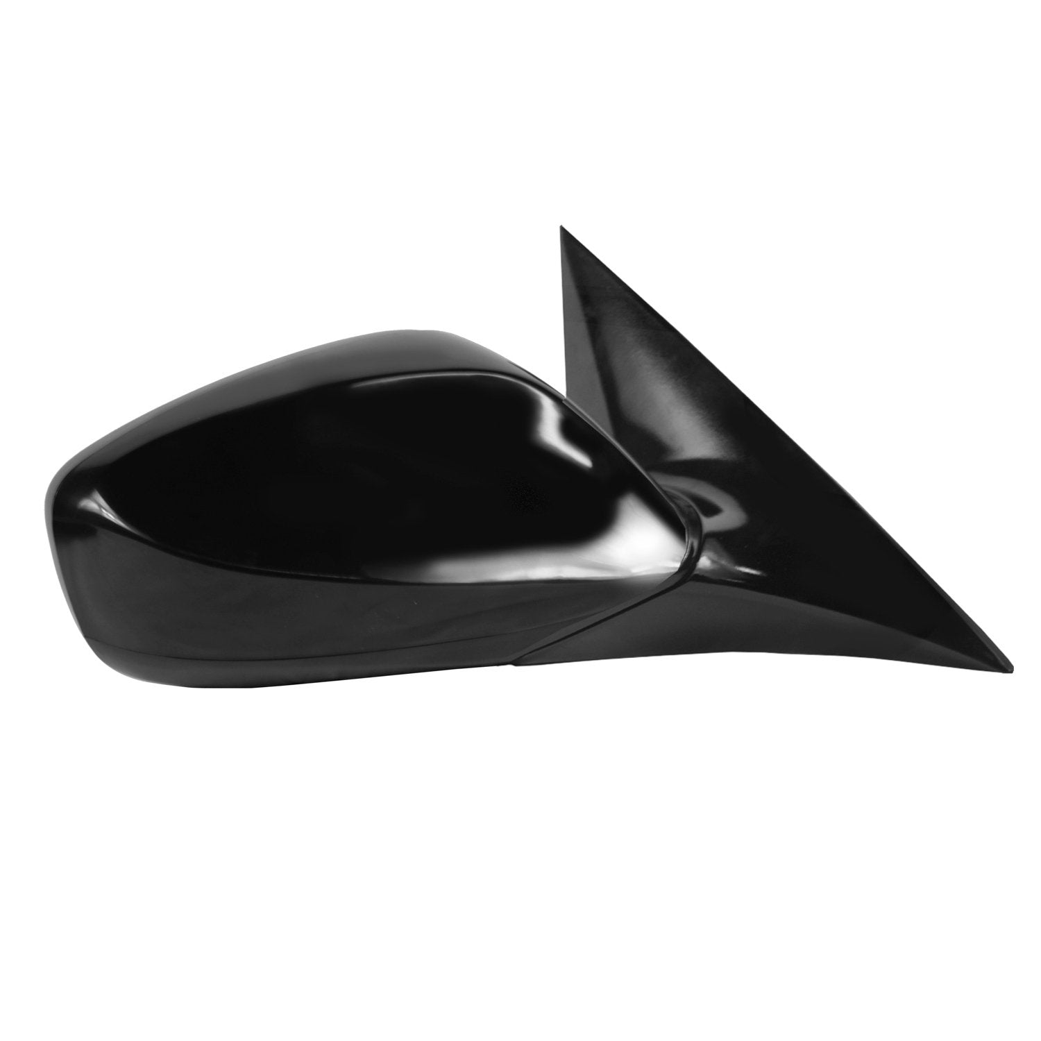 Fit System Mirror Passenger Side for Hyundai Veloster, Black w/PTM Cover, w/panaramic roof, Foldaway, w/o spot Mirror, Heated Power