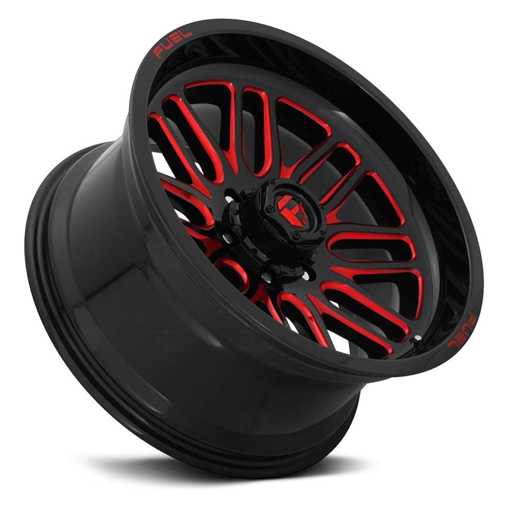 Black FUEL D663 Wheel with Painted (20 x 10. inches /8 x 165 mm, -18 mm Offset)