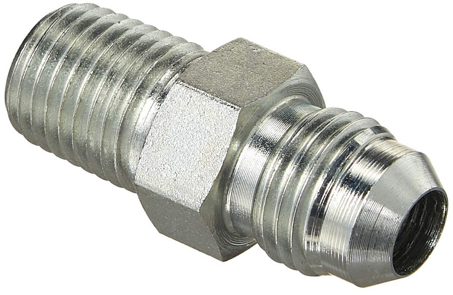 Gates Hydraulic Coupler/Adapter G60490-0604 (6MJ-4MP) Male JIC 37 Flare to Male Pipe NPTF 1/4"-18 x 9/16"-18