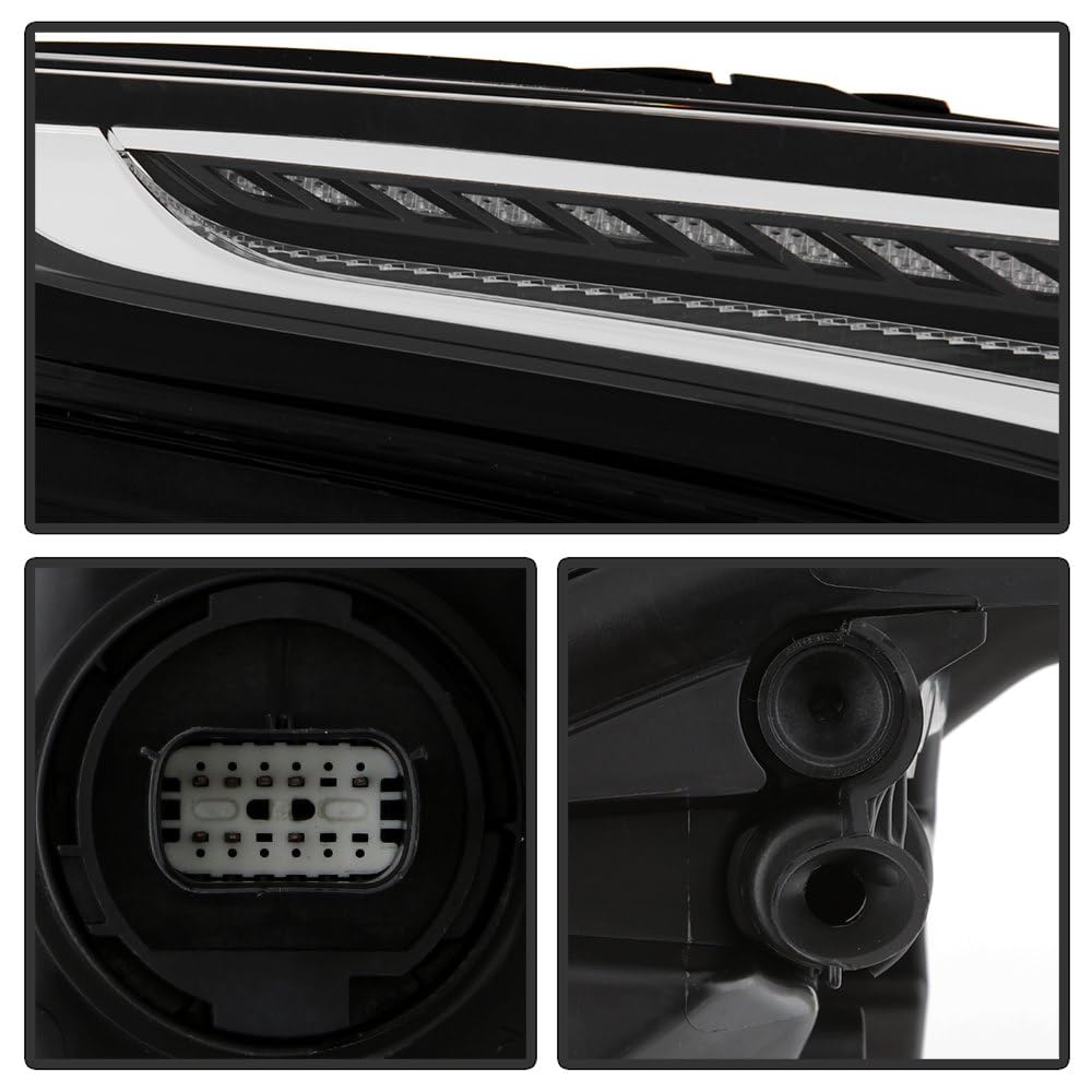 Cadillac XT4 19-22 Spyder (POE) LED DRL (Halogen Signal) Projector Headlight - Signal-7440A(Included) - OE Right