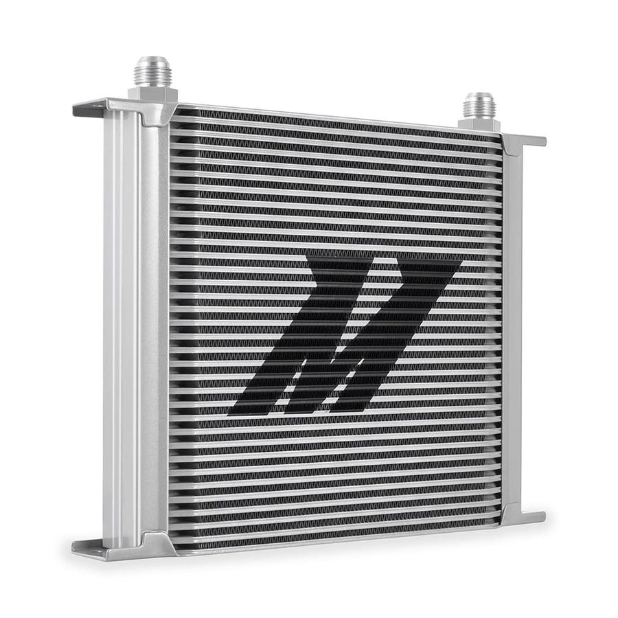 34-Row Mishimoto Universal Oil Cooler, Silver