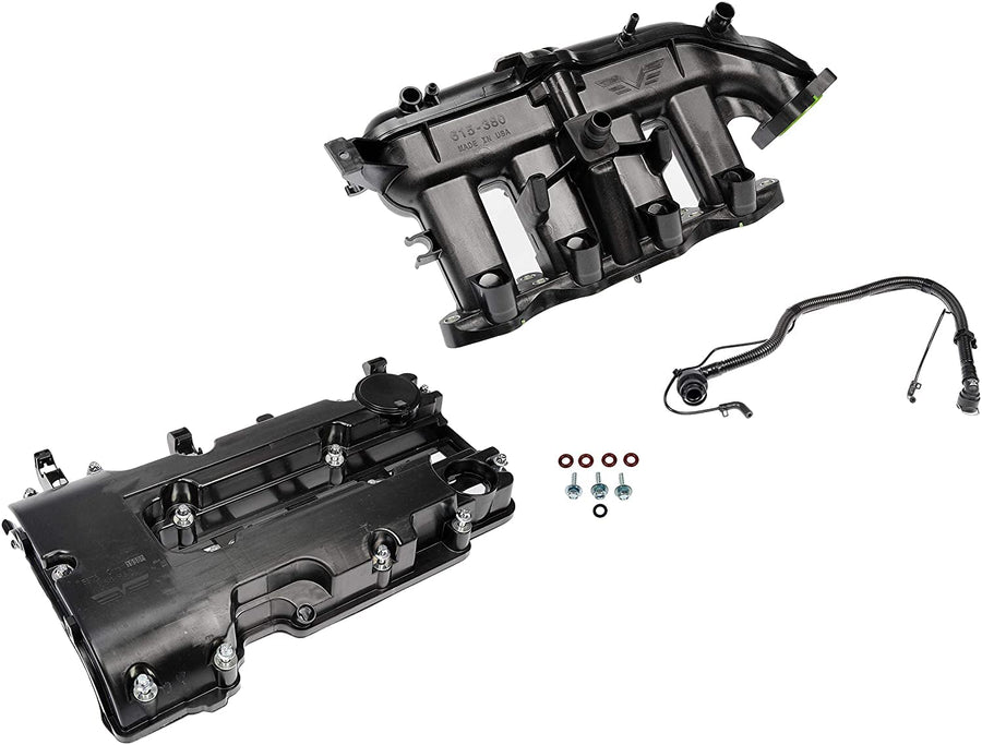Dorman Intake Manifold and 615-380KIT Valve Cover Kit Compatible with Select Buick/Chevrolet Models (OE FIX)