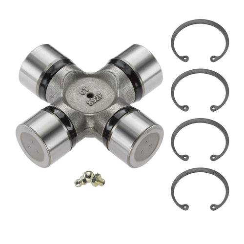 Premium MOOG 898 Greaseable Universal Joint for Steering Axle; Allis-Chalmers, Case, Drott, Fiat-Allis, IH, Trojan & Yale (750N)