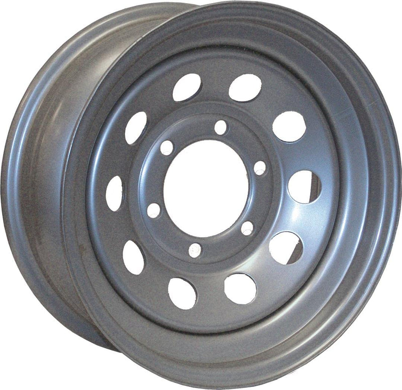 MOD 15X6 5H-4.5 STAR SLVR