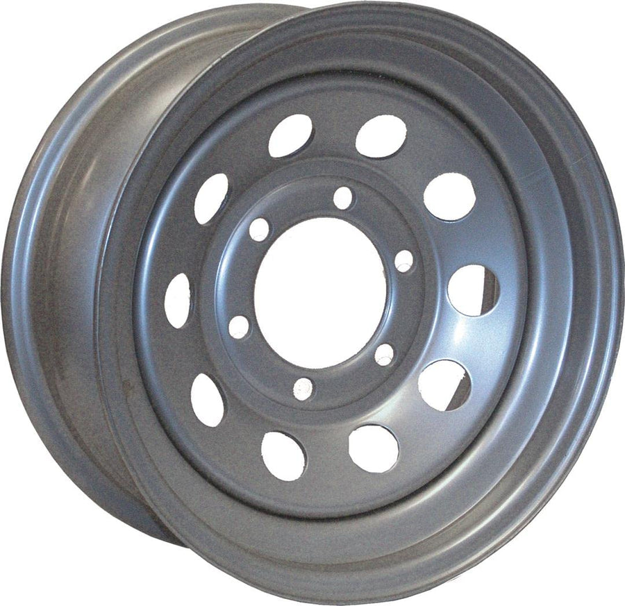 MOD 15X6 5H-4.5 STAR SLVR
