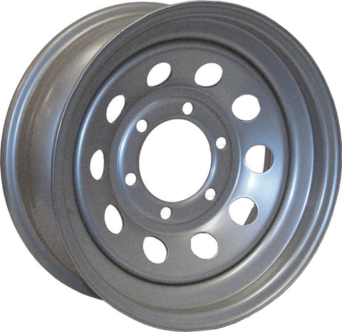 MOD 15X6 5H-4.5 STAR SLVR