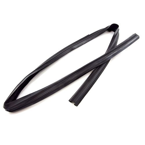 12303.74 | Omix | Door Glass Channel Seal, Front, Right | OE Reference: 55235172 | Fits 1984-1996 Jeep Cherokee XJ