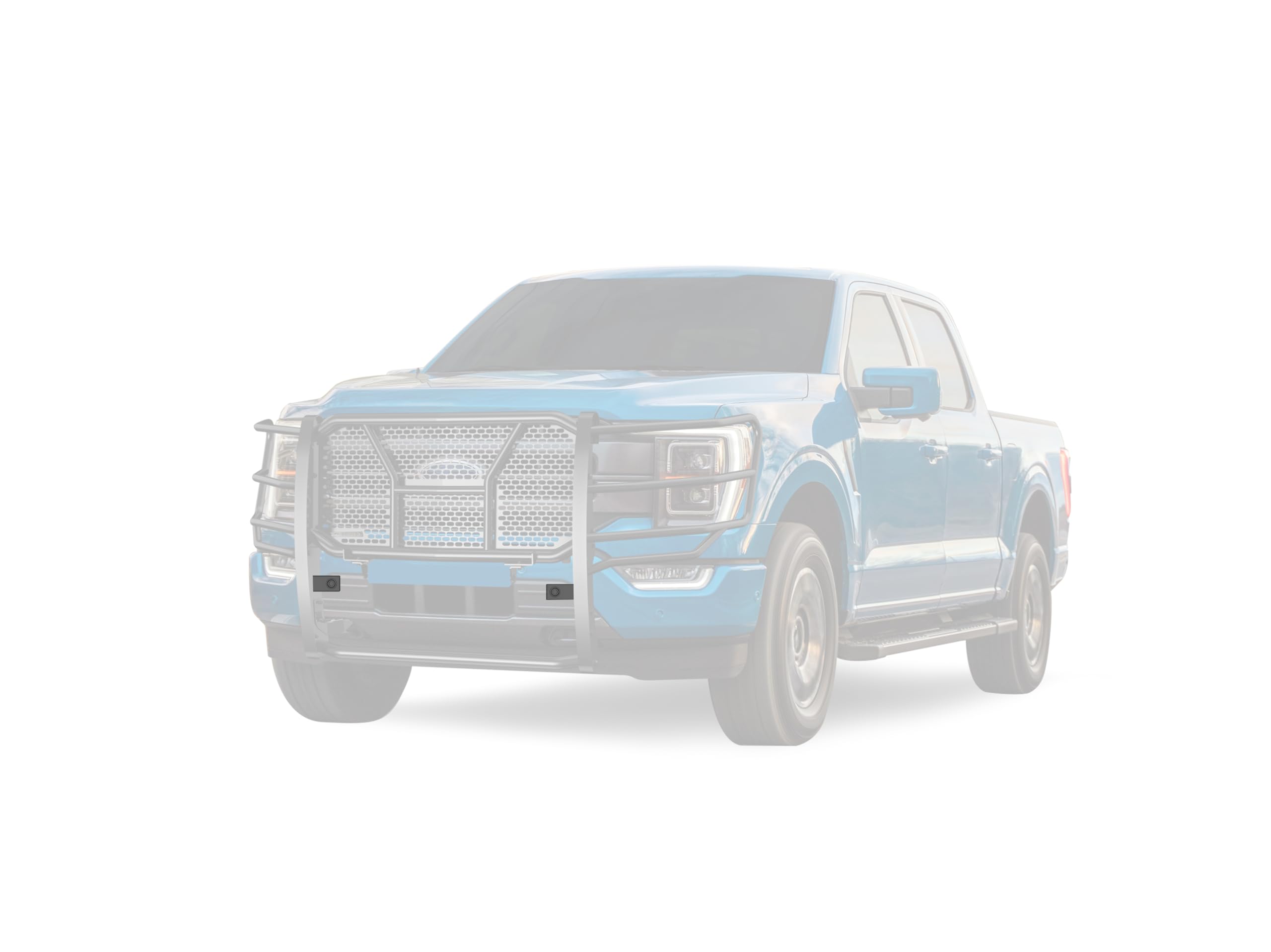 Grille Guard Black Horse Sensor Compatible with 21-23 Ford F150/Bronco(Excl. All F150 Raptor Model, 20-21 Diesel Model&22-23 F150 Lightning EV) 19-24 Silverado 1500/ Ram 1500/2500/3500