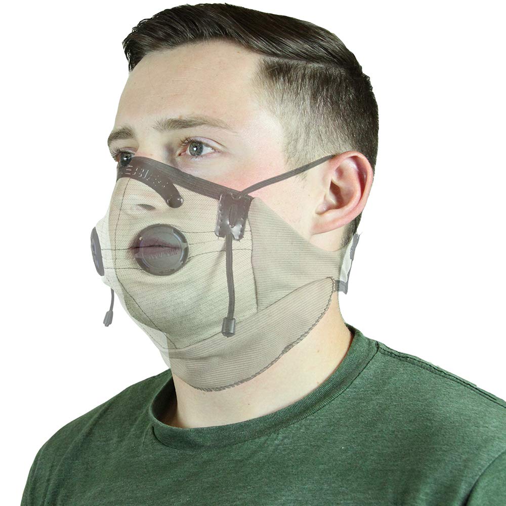 Pro Series ATV TEK Rider and Safety Dust Mask, Tan - XL