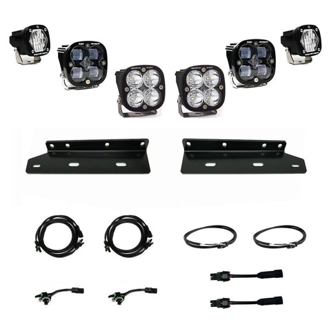 Squadron BAJA Design SAE/S1 Fog Pocket Kit - (Multi-Pattern; Clear)