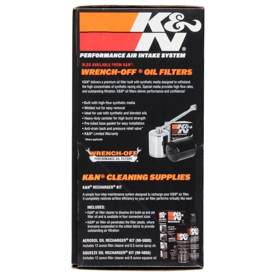 K&N RK-3952S Intake System-Harley Davidson, K&N 1 Pack