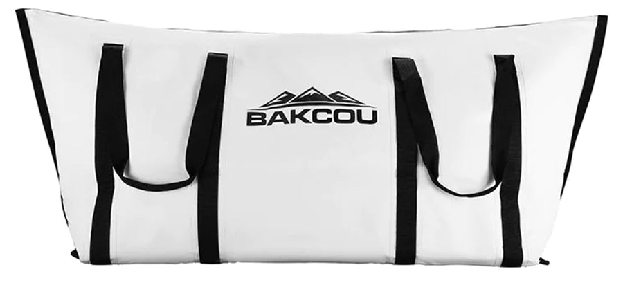 Bakcou - Game or Insulated Gear Bag - Harvest Hauler for eBike Trailer - Keeps Game Fresh, Compact and Portable - Waterproof Cooler Bag - 48 Inch