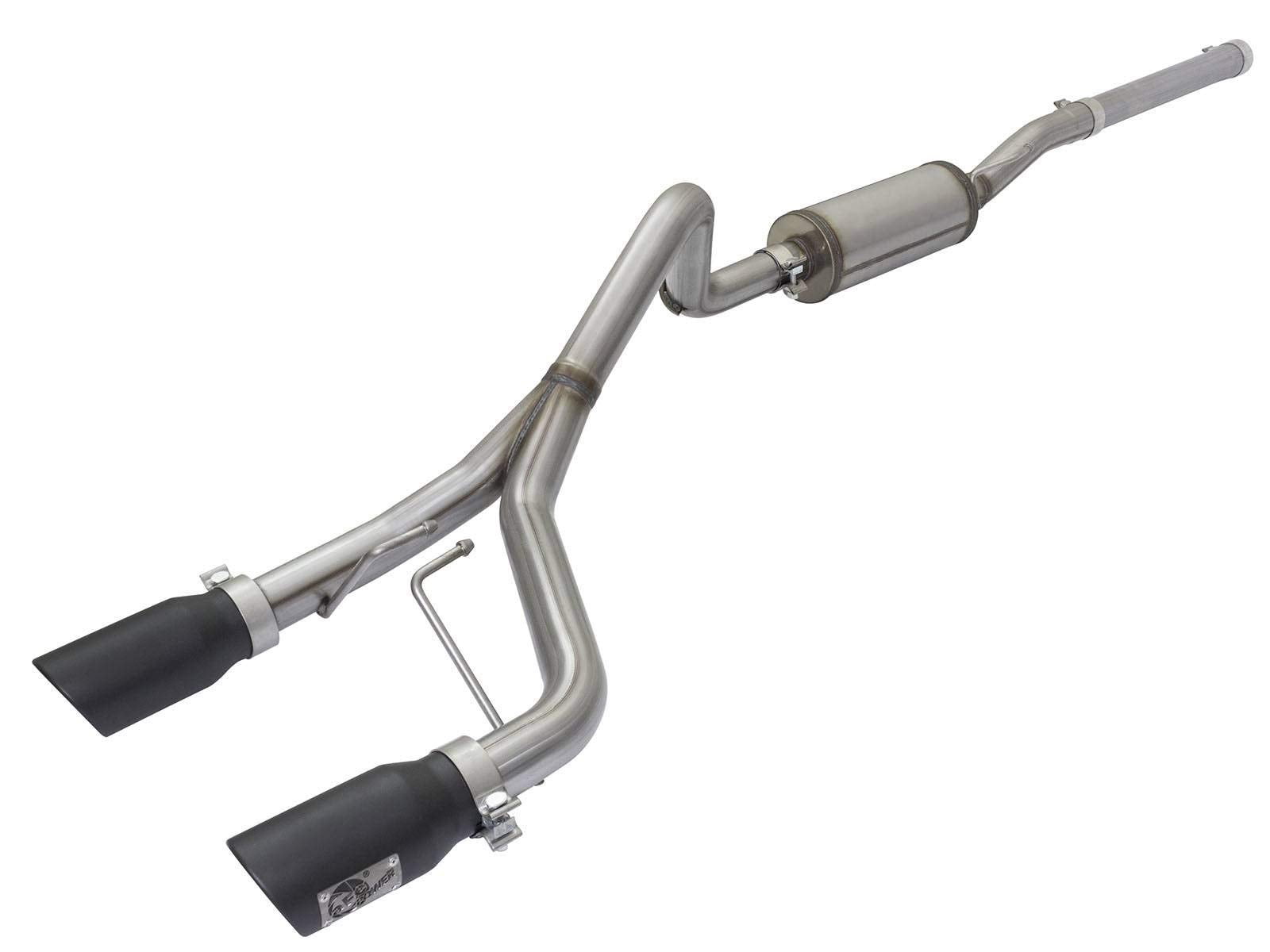 Rebel Series aFe Power 49-48056-B 2.5" Stainless Steel Cat-Back Exhaust System