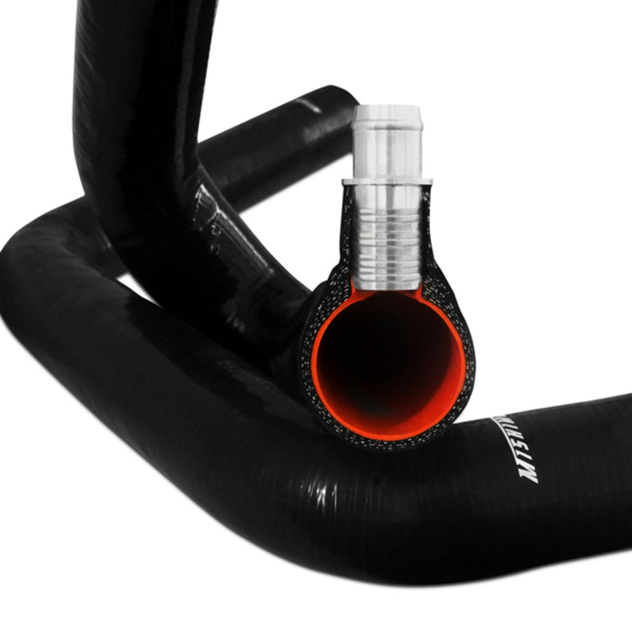 Mishimoto Silicone Radiator Hose Kit MMHOSE-CHV-96DBK Fits Chevrolet 6.5L Diesel 1994-2000 Black