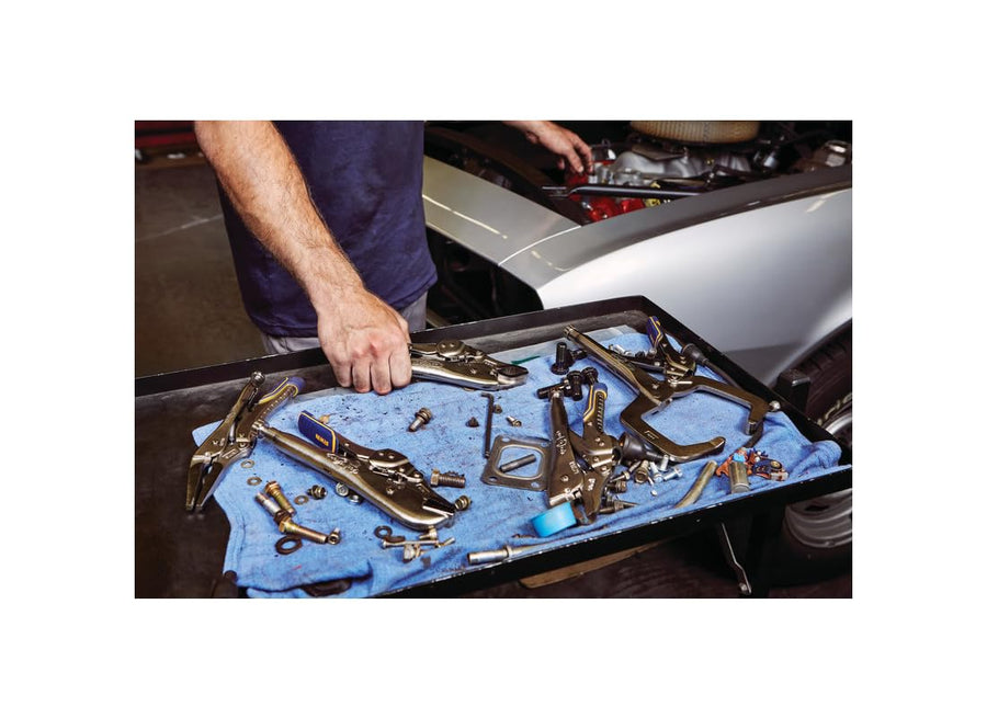 Locking Pliers IRWIN VISE-GRIP Combo Pack, Curved Jaw, 7-Inch & 10-Inch (IRHT82590)