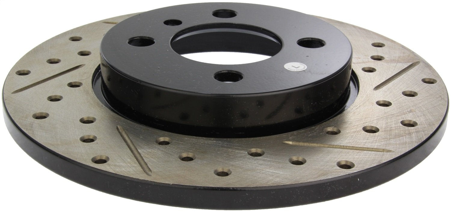 Sport Drilled/Slotted Brake Rotor StopTech 127.34010L (Front Left), 1 Pack