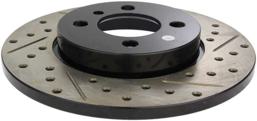 Sport Drilled/Slotted Brake Rotor StopTech 127.34010L (Front Left), 1 Pack