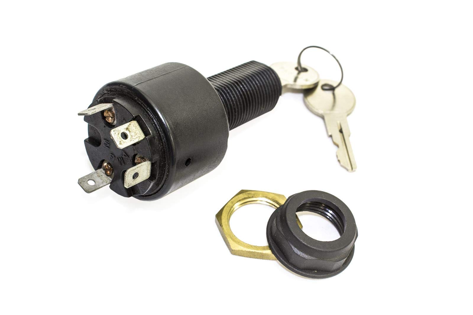 Ignition Switch, Sierra International MP39800, Black