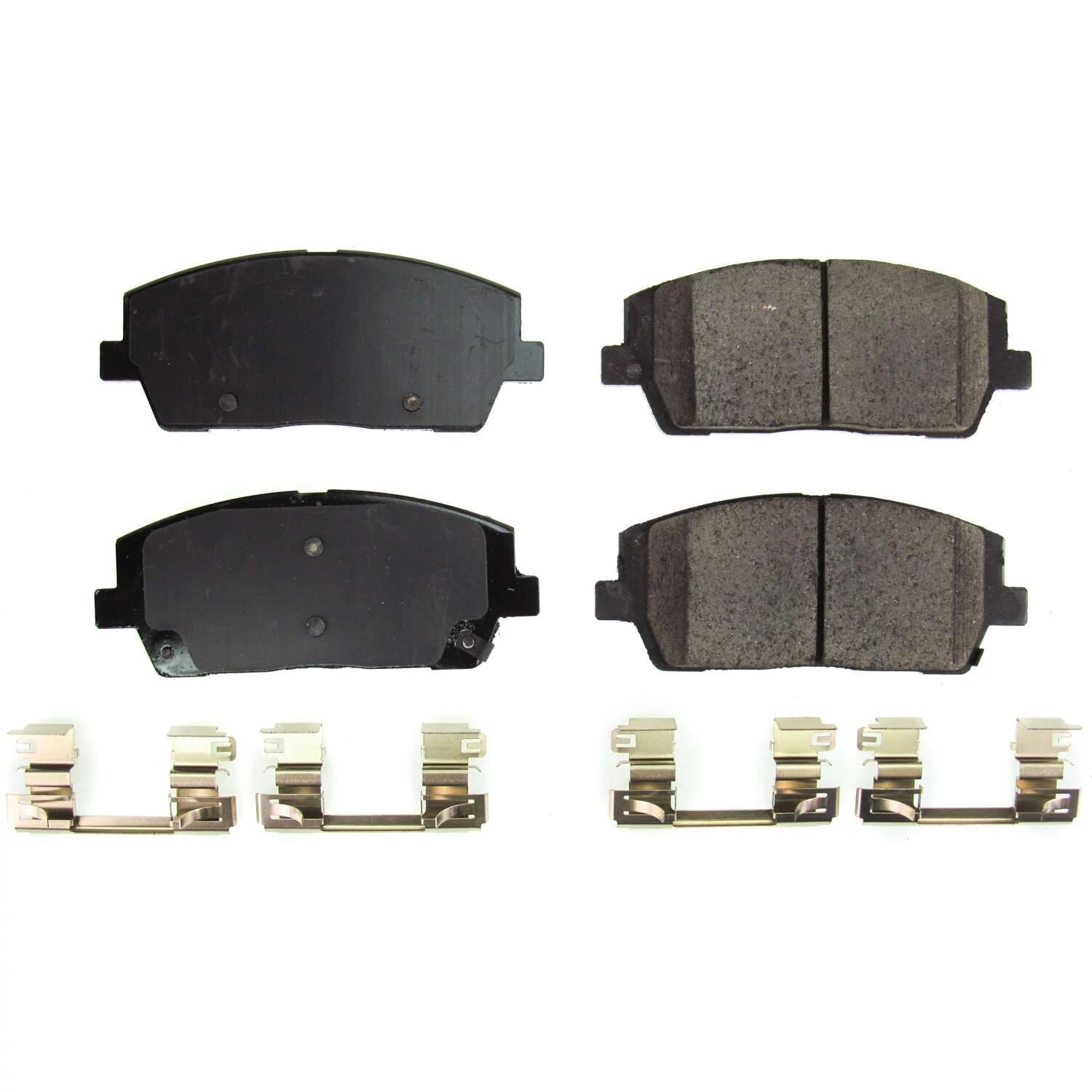 Power Stop Front Brake Kit For 2020-25 Hyundai Palisade | Kia Telluride 2020-25 - Ceramic Brake Pads With Installation Hardware, 17-2215