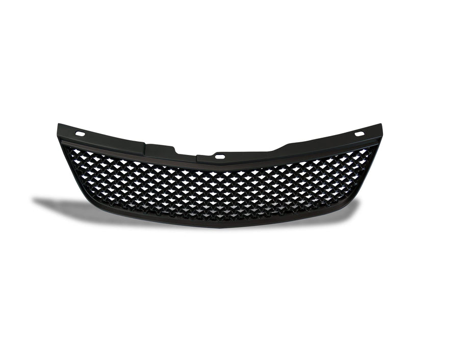 7147089 Armordillo USA Mesh Front Hood Grille - Gloss Black Fits 2000-2005 Chevy Impala