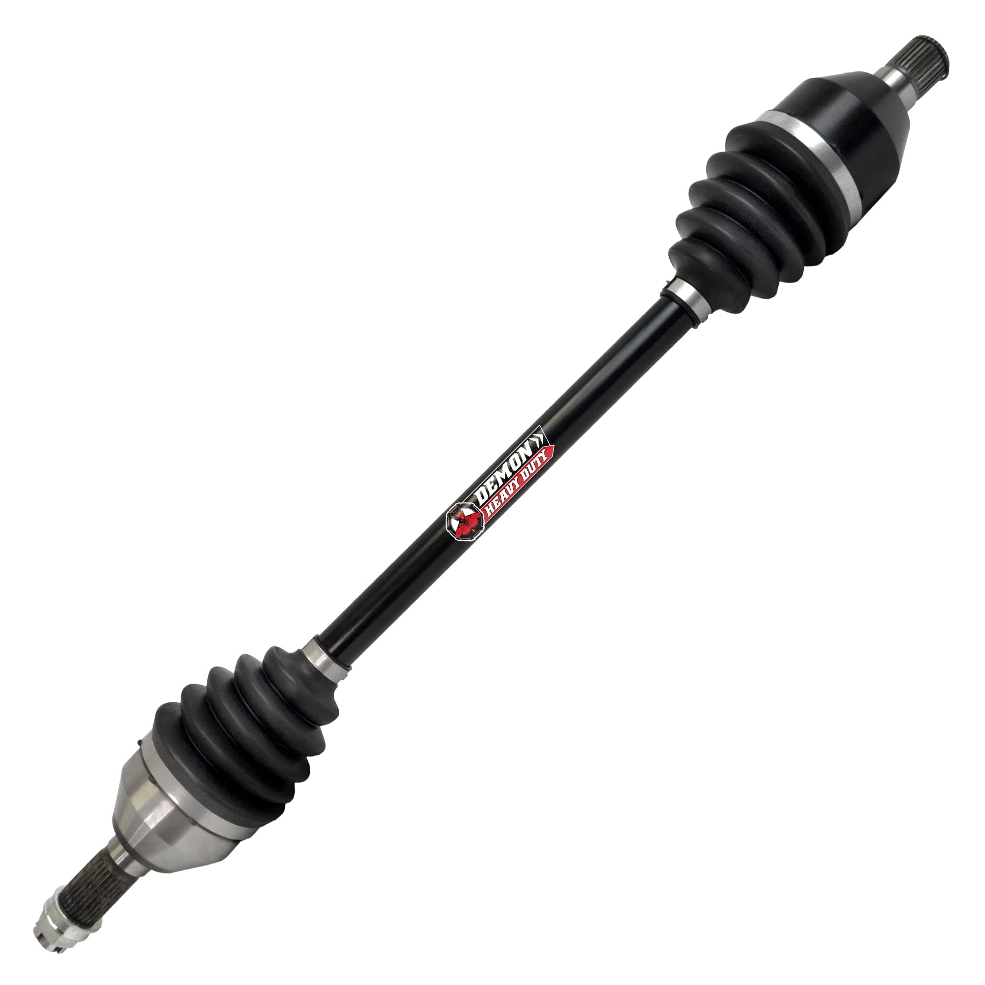 Demon Rear Left/Right Heavy Duty Powersports Axle for Can-Am Maverick X3/Max, Made of 4340 Chromoly Steel, No Smart-Lok 64 inch Wide (See Fitments in Description) OEM: 705502154