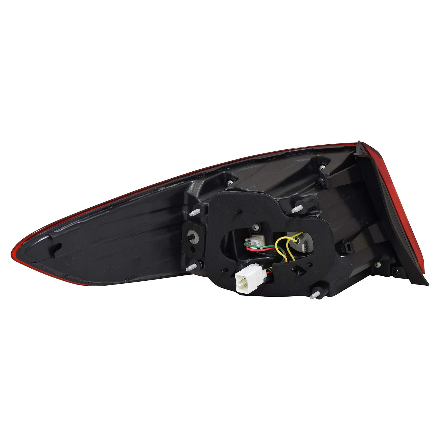 Right TYC Tail Light Assembly Compatible with 2015-2017 Hyundai Santa Fe
