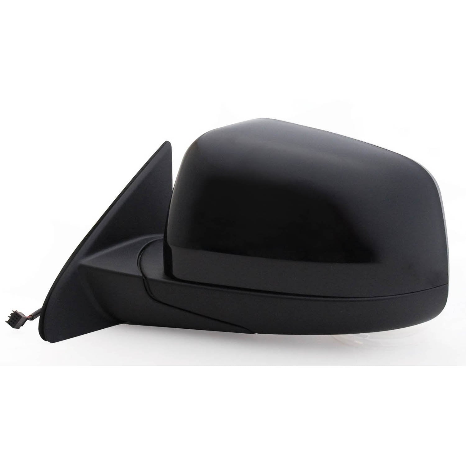 Fit System Driver Side Mirror for Laredo GTS/Jeep Grand Cherokee, w/o BSDS, Textured Black w/PTM Cover, Foldaway, Heated Power