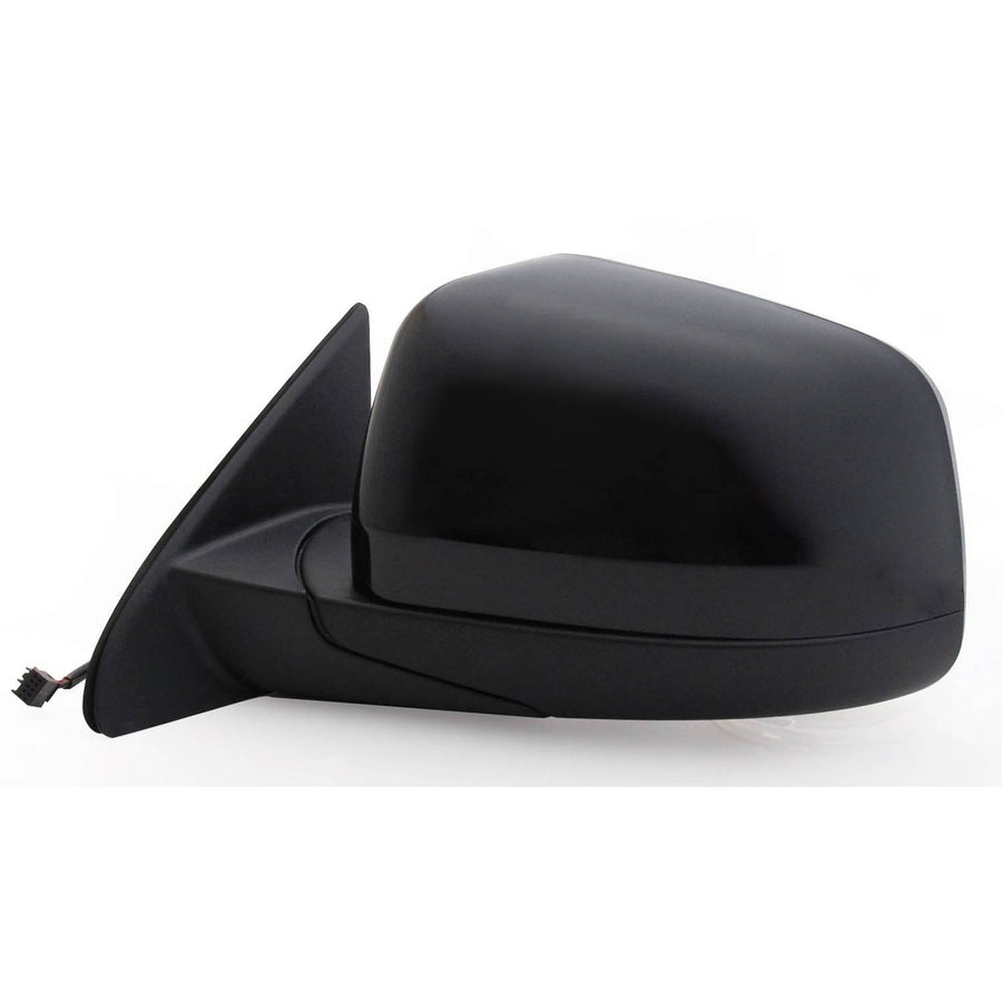 Fit System Driver Side Mirror for Laredo GTS/Jeep Grand Cherokee, w/o BSDS, Textured Black w/PTM Cover, Foldaway, Heated Power