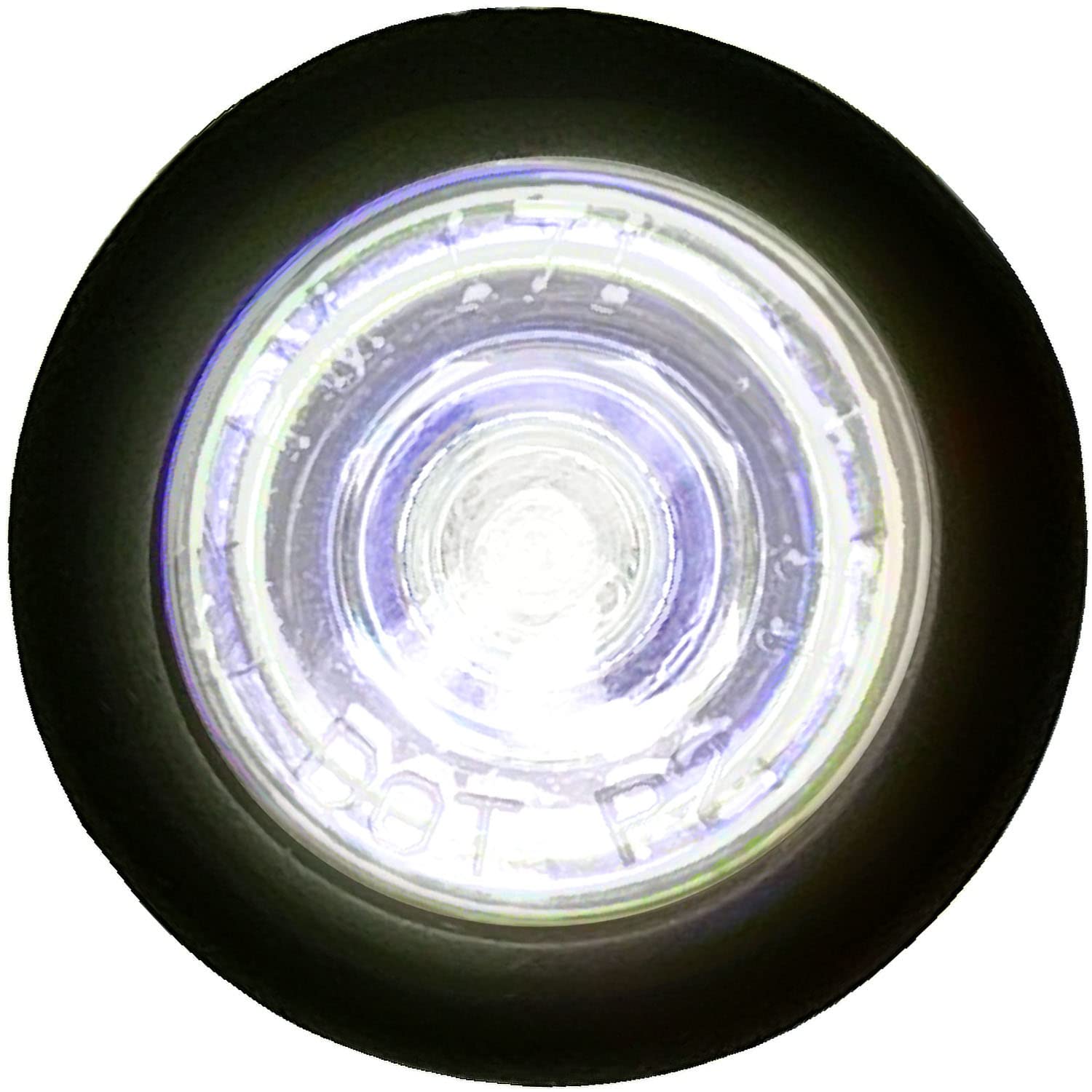 LED Utility Light Round Kit Peterson 171KC, Fits 0.75 inch Hole, White