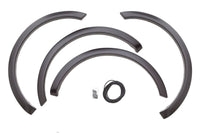 Lund Elite Series SX313S Black Sport Style Standard Front and Rear Fender Flare - 4 Piece
