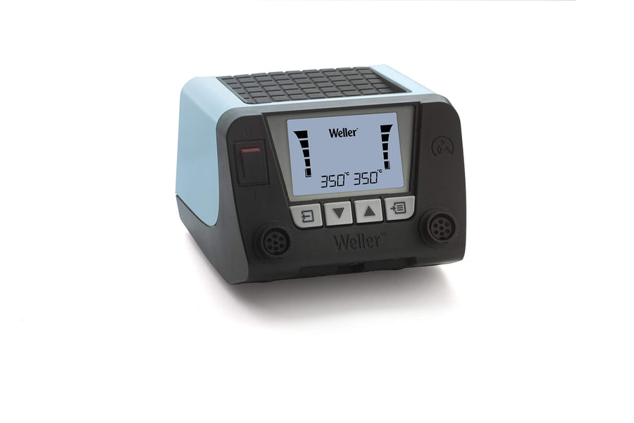 Weller 2-Channel WT2010M Digital Soldering Station, 150 W with WTP90 Hybrid Soldering Iron & WSR200 Safety Rest