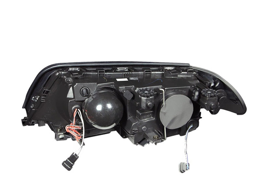 BMW 330xi Anzo USA 121261 Projector Halo Black Clear Headlight Assembly - (Sold in Pairs)