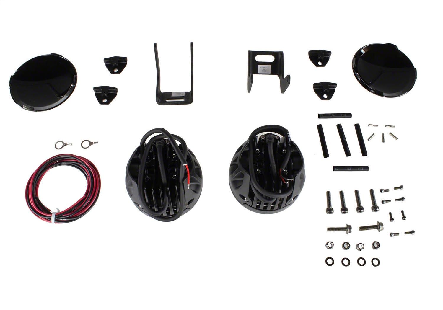Mirror Mounted M-15200K-BML Off-Road Lights made for Bronco