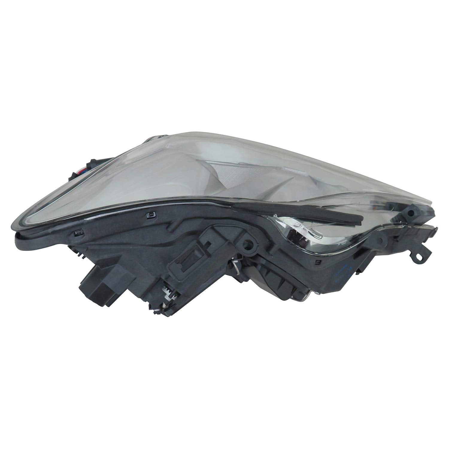 Left TYC Headlight Assembly Compatible with 2011-2013 Lexus IS250