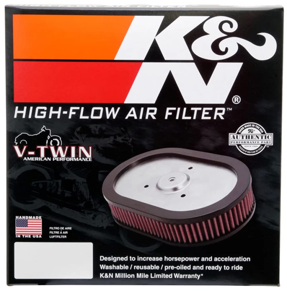 K&N Engine Air Filter: Premium, High Performance, Powersport Air Filter: Fits 2002-2010 BUELL (Firebolt XB12R, Lightning, CityX XB9SX, Long XB12SS, XB12SCG, Ulysses, and other select models) BU-9003