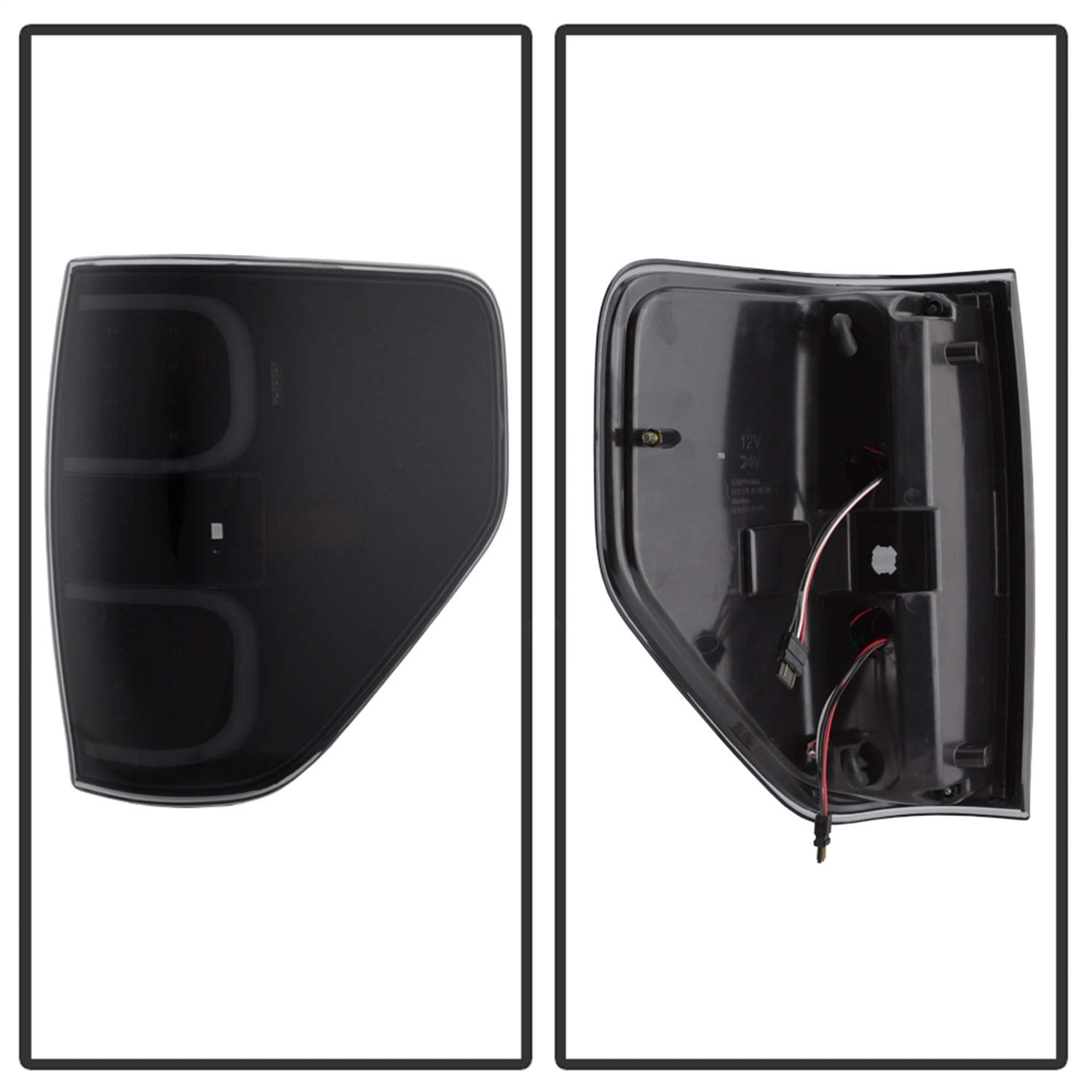 Spyder ALT-ON-FF15009-LBLED-BSM Tail Light, 1 Pack Xtune