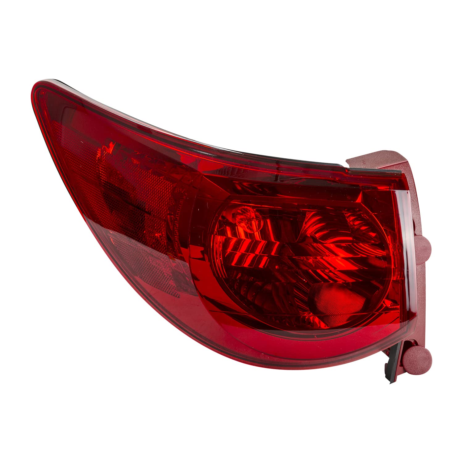 Left TYC Tail Light Assembly Compatible with 2009-2012 Chevrolet Traverse