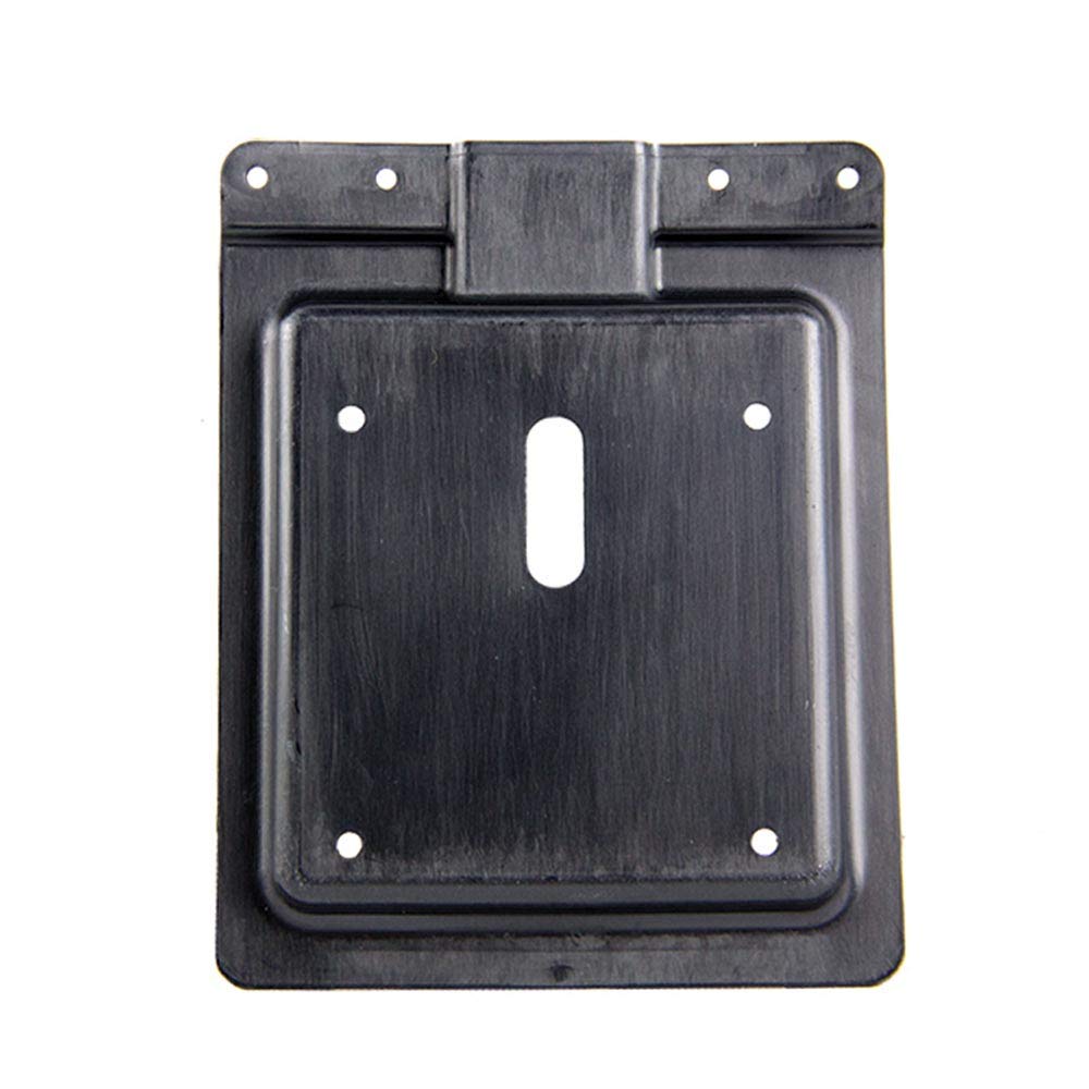 Lippert RV Standard Baggage Door Mounting Plate 4.5" x 5" Chrome 227099