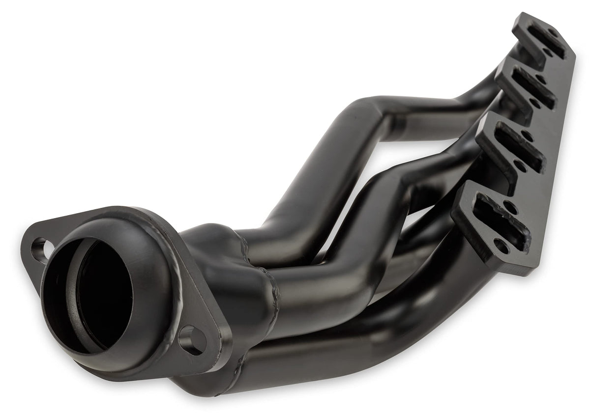 Scott Drake High-Temp Black Shorty Headers Compatible with 1966-1977 Ford Bronco, Model C6TZ-9430-BK-SH