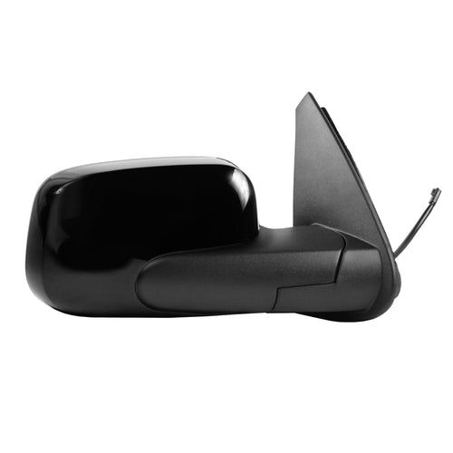 Fit System Mirror Passenger Side for Chevrolet HHR Wagon, Textured Black w/PTM Cover, Foldaway, Power